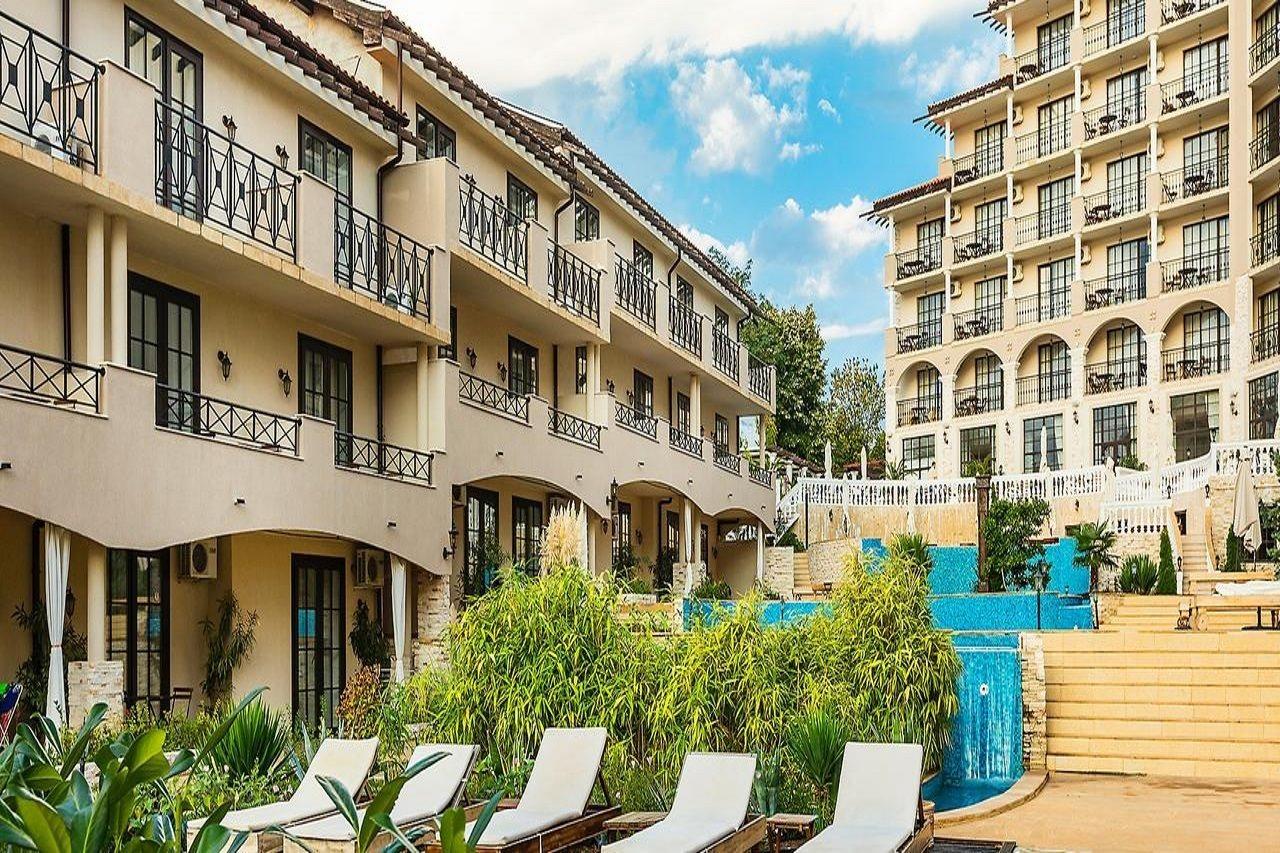 The Cliff Beach Apartments Obzor Ngoại thất bức ảnh