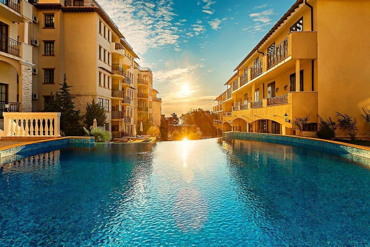 The Cliff Beach Apartments Obzor Ngoại thất bức ảnh
